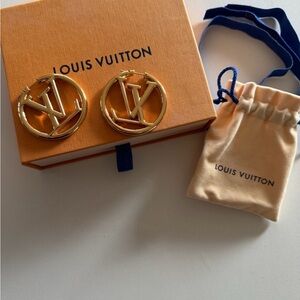 Louis Vuitton Louise Hoops